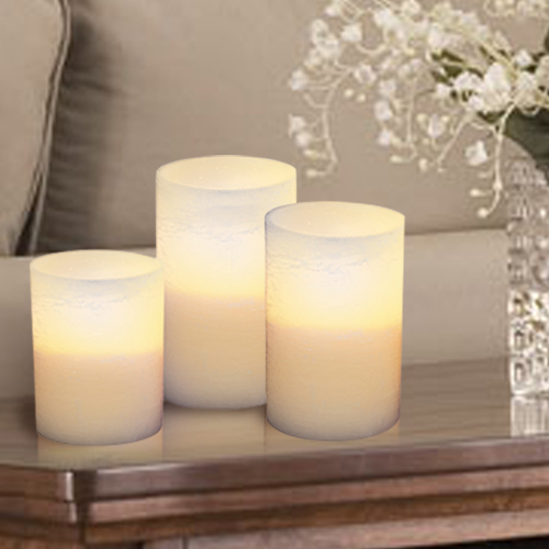 Frosted Candles